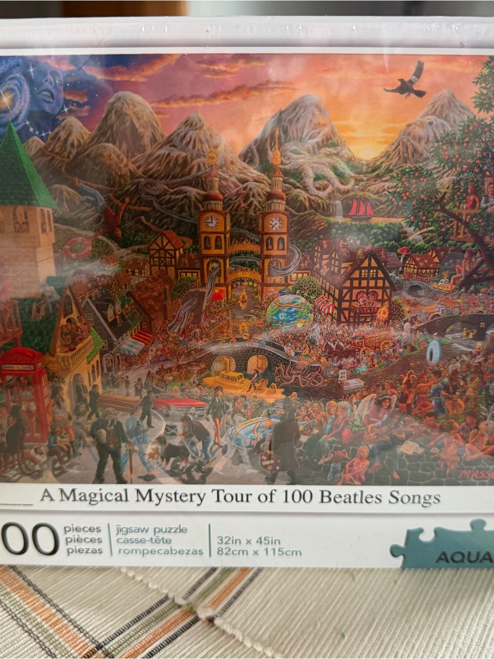 Beatles A Magical Mystery Tour' 3000 Piece Jigsaw Puzzle -